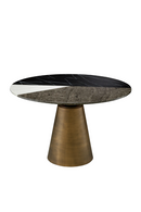 Copper Base Round Dining Table | Eichholtz Tricolori | Oroatrade.com