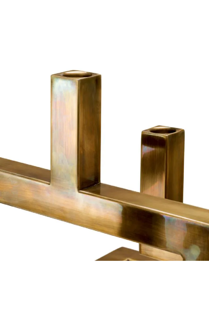 5 Arm Gold Candle Holder | Eichholtz Skyline | Oroatrade.com