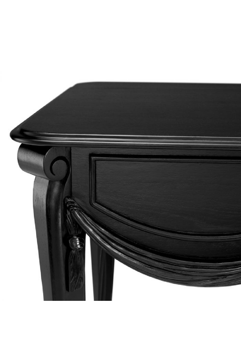 Black Carved Desk | Eichholtz Zafiro | Oroatrade.com