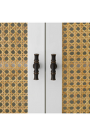 Natural Cane 4-Door Dresser | Eichholtz Bahamas | Oroatrade.com