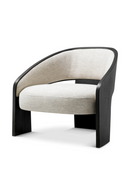Dark Gray Oak Lounge Chair | Oroatrade.com