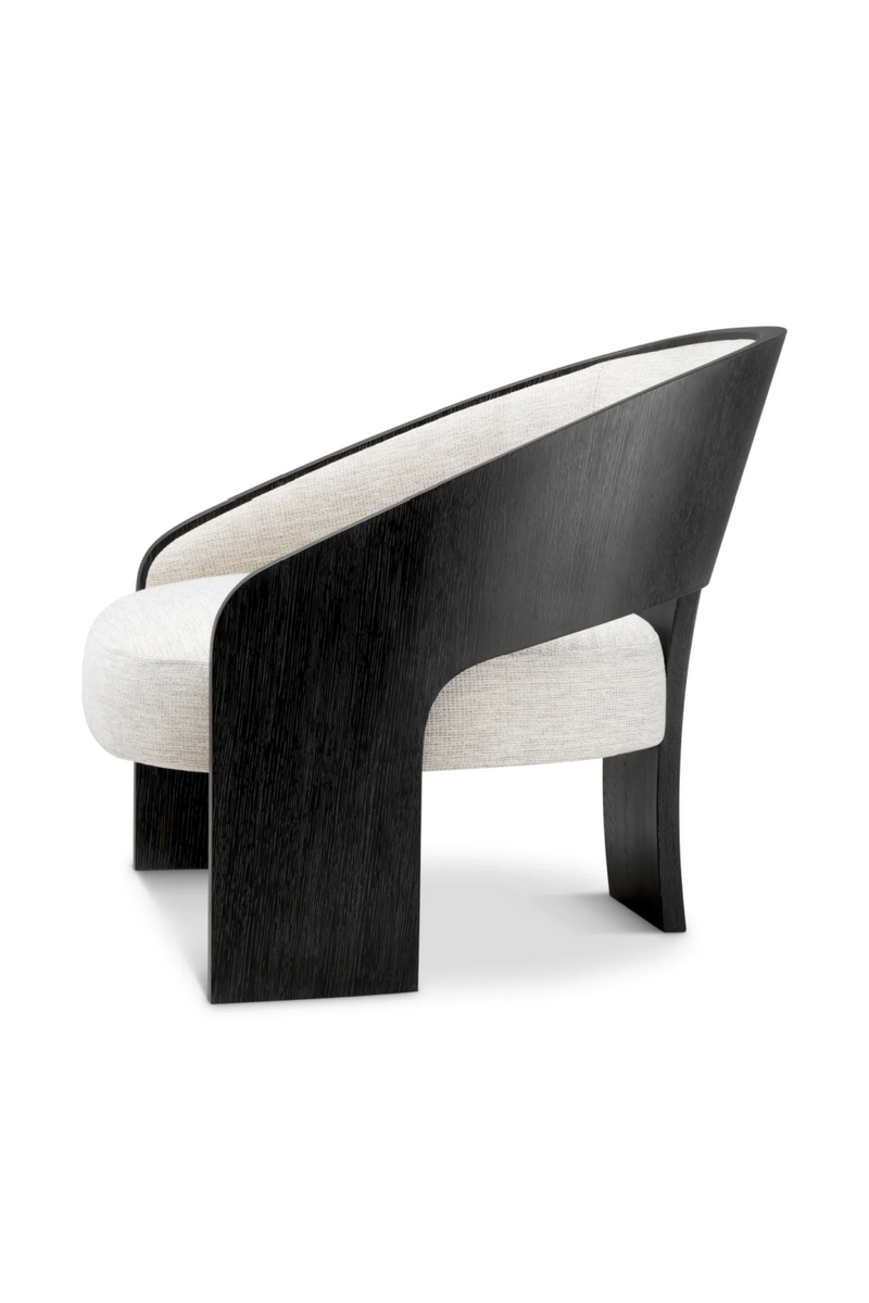 Dark Gray Oak Lounge Chair | Oroatrade.com