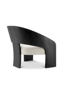 Dark Gray Oak Lounge Chair | Oroatrade.com