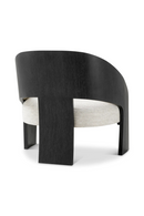 Dark Gray Oak Lounge Chair | Oroatrade.com