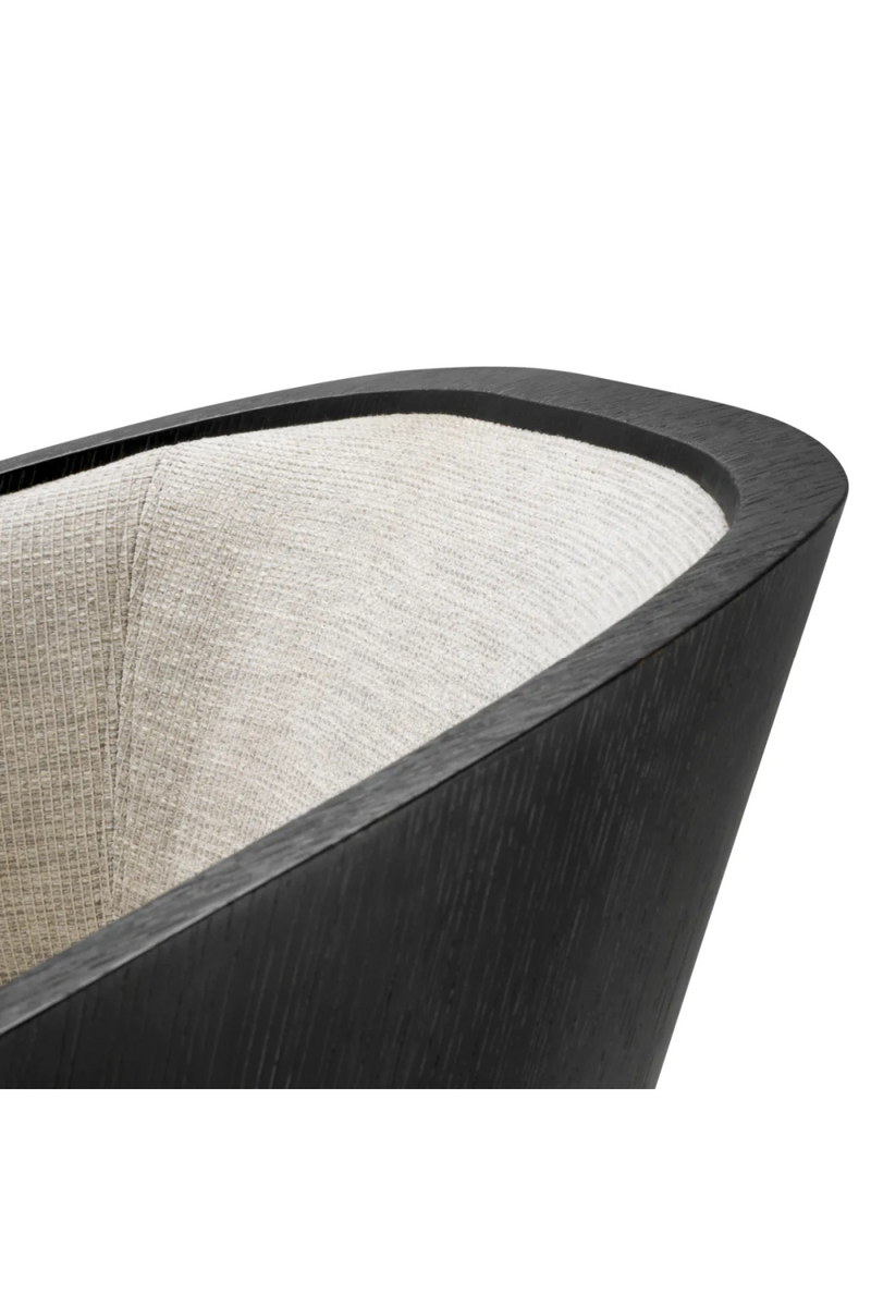 Dark Gray Oak Lounge Chair | Oroatrade.com