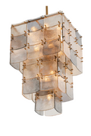 Glass Tiered Chandelier | Eichholtz Laurent | Oroatrade.com