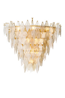Sugared Glass Chandelier | Eichholtz Rhombus | Oroatrade.com