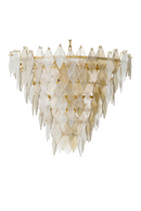 Sugared Glass Chandelier | Eichholtz Rhombus | Oroatrade.com