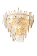 Sugared Glass Chandelier | Eichholtz Rhombus | Oroatrade.com