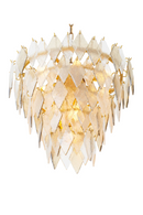 Sugared Glass Chandelier | Eichholtz Rhombus | Oroatrade.com