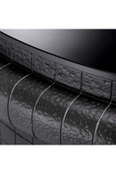 Round Black Glass Coffee Table | Eichholtz Tortugo | Oroatrade.com