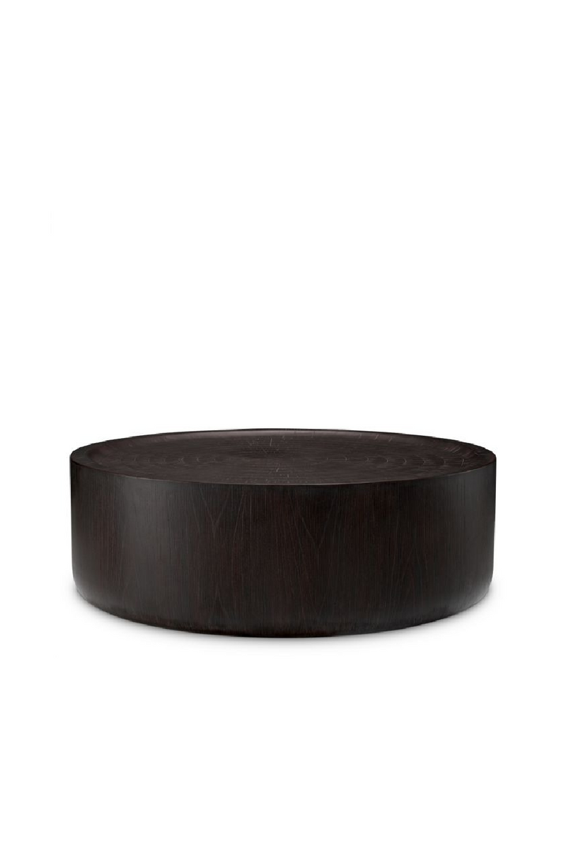 Dark Brown Round Coffee Table | Eichholtz Chambord | Oroatrade.com