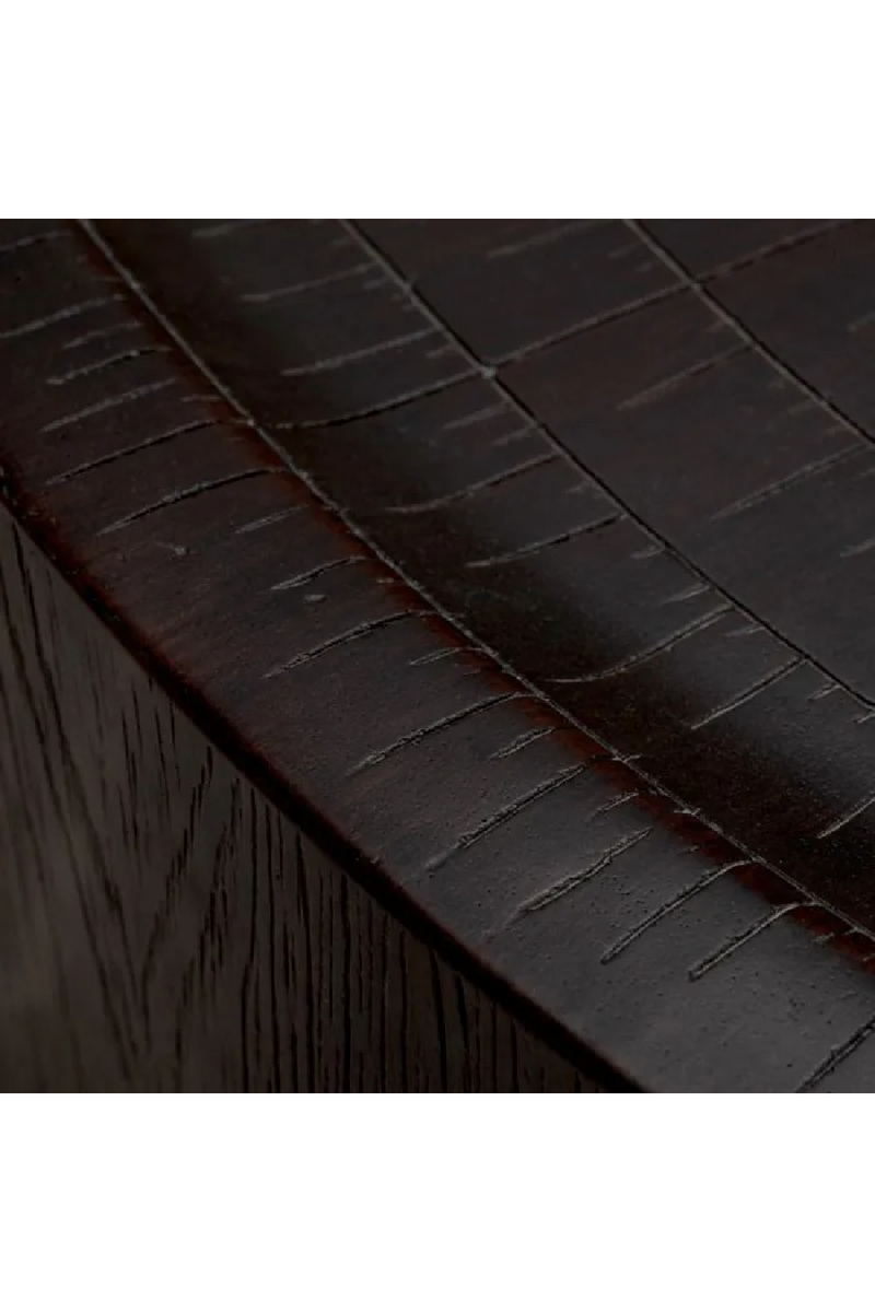 Dark Brown Round Coffee Table | Eichholtz Chambord | Oroatrade.com