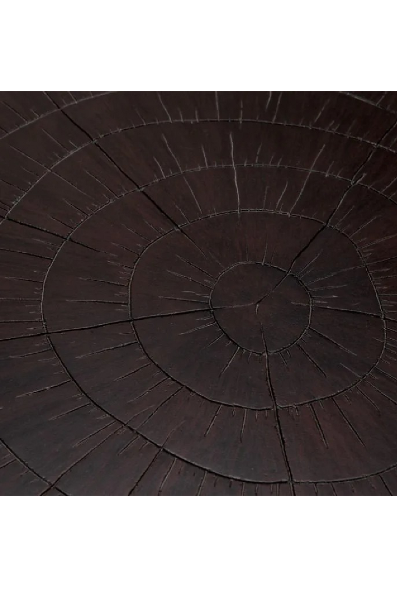 Dark Brown Round Coffee Table | Eichholtz Chambord | Oroatrade.com