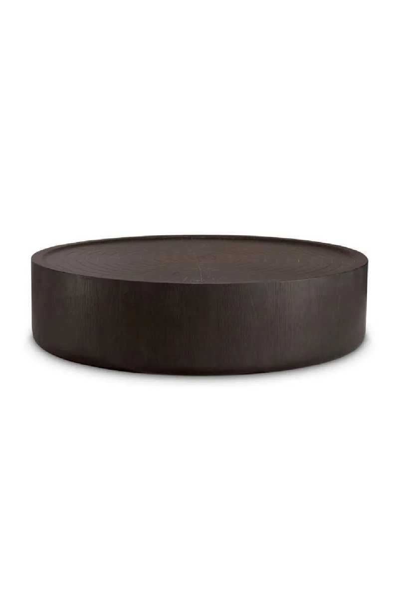 Dark Brown Round Coffee Table | Eichholtz Chambord | Oroatrade.com