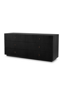 Ribbed Wood 6-Drawer Chest | Eichholtz Dimitrios | Oroatrade.com