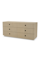 Ribbed Wood 6-Drawer Chest | Eichholtz Dimitrios | Oroatrade.com