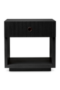 Ribbed Wood 1-Drawer Nightstand | Eichholtz Dimitrios | Oroatrade.com