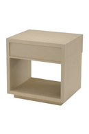 Ribbed Wood 1-Drawer Nightstand | Eichholtz Dimitrios | Oroatrade.com