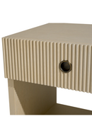 Ribbed Wood 1-Drawer Nightstand | Eichholtz Dimitrios | Oroatrade.com