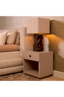 Ribbed Wood 1-Drawer Nightstand | Eichholtz Dimitrios | Oroatrade.com