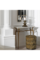 Carved Vintage Brass Console Table | Eichholtz Fabiola | Oroatrade.com