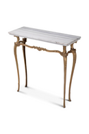 Carved Vintage Brass Console Table | Eichholtz Fabiola | Oroatrade.com