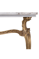 Carved Vintage Brass Console Table | Eichholtz Fabiola | Oroatrade.com