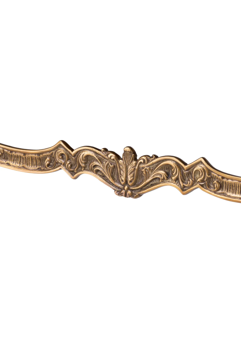 Carved Vintage Brass Console Table | Eichholtz Fabiola | Oroatrade.com