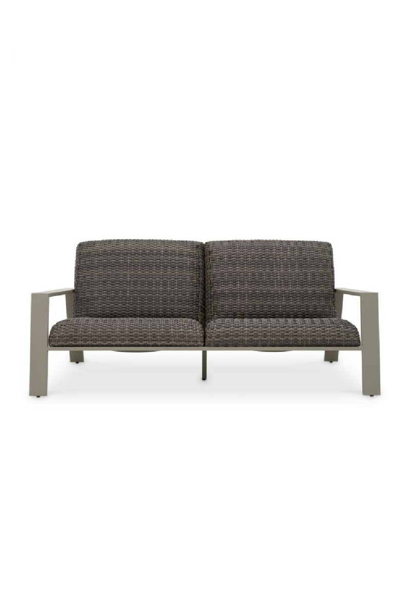 Gray Rattan Outdoor Sofa | Eichholtz Belle Vue | Oroatrade.com