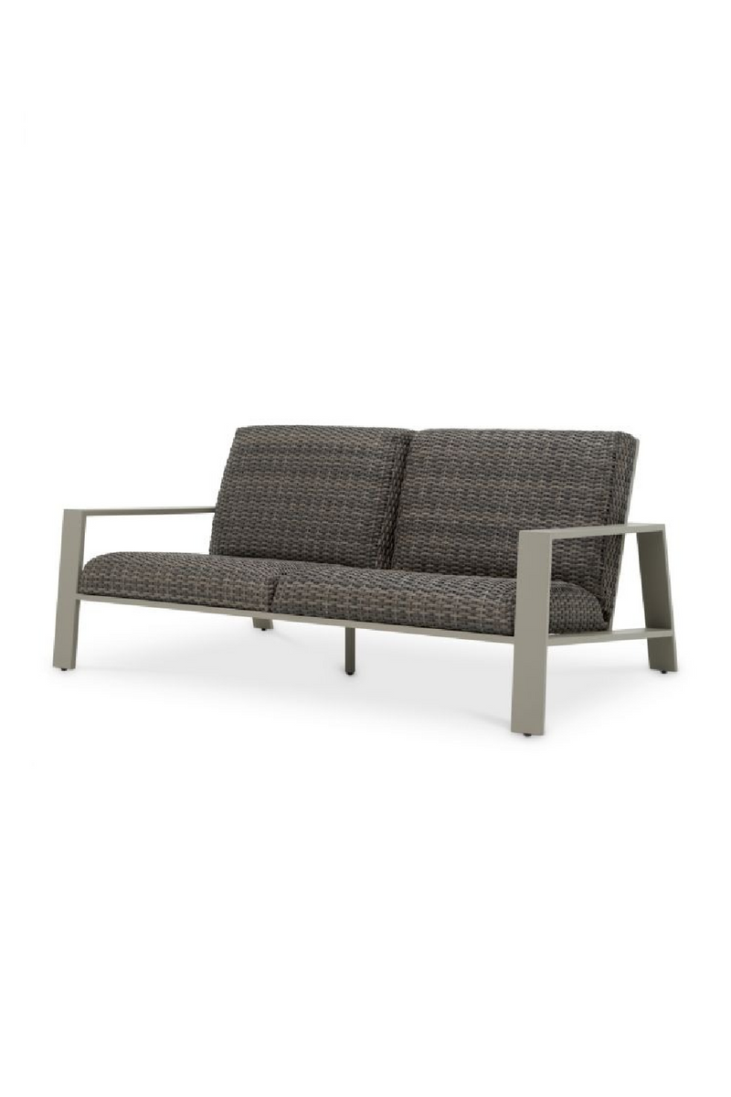 Gray Rattan Outdoor Sofa | Eichholtz Belle Vue | Oroatrade.com