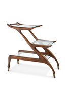 Brown Wooden Double Trolley | Eichholtz Manzo | Oroatrade.com