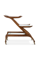 Brown Wooden Double Trolley | Eichholtz Manzo | Oroatrade.com