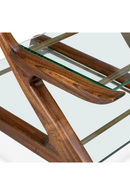 Brown Wooden Double Trolley | Eichholtz Manzo | Oroatrade.com