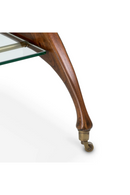 Brown Wooden Double Trolley | Eichholtz Manzo | Oroatrade.com