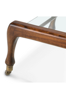 Brown Wooden Double Trolley | Eichholtz Manzo | Oroatrade.com