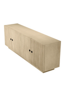 Ribbed Oak 4-Door Dresser | Eichholtz Dimitrios | Oroatrade.com