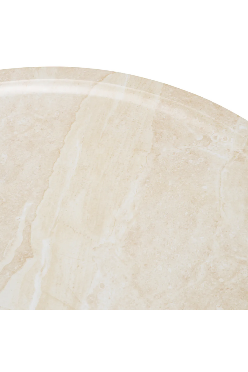 Marble Round Outdoor Coffee Table | Eichholtz Joshua | Oroatrade.com