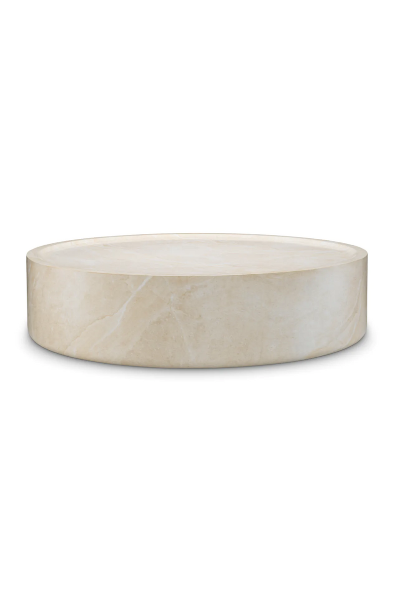 Marble Round Outdoor Coffee Table | Eichholtz Joshua | Oroatrade.com