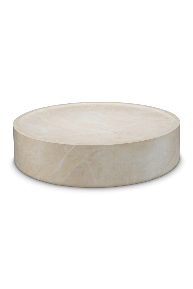 Marble Round Outdoor Coffee Table | Eichholtz Joshua | Oroatrade.com