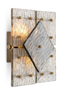 Patterned Glass Panels Wall Lamp | Eichholtz Leonora | Oroatrade.com