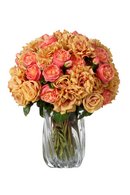 Artificial Garden Roses Bouquet (72pcs) | Eichholtz Roses | Oroatrade.com