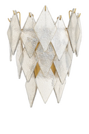 Sugared Glass Cascading Wall Lamp | Eichholtz Rhombus | Oroatrade.com