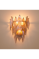 Sugared Glass Cascading Wall Lamp | Eichholtz Rhombus | Oroatrade.com