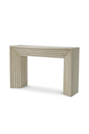 Tiered Travertine Console Table | Eichholtz Tarrington | Oroatrade.com