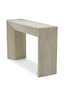 Tiered Travertine Console Table | Eichholtz Tarrington | Oroatrade.com