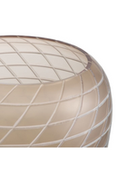 Handcut Patterned Glass Vase | Eichholtz Tarano | Oroatrade.com