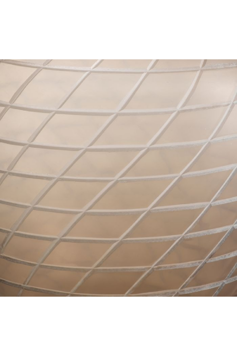 Handcut Patterned Glass Vase | Eichholtz Tarano | Oroatrade.com