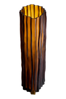 Fluted Amber Glass Vase | Eichholtz Vivente | Oroatrade.com
