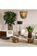 Fluted Amber Glass Vase | Eichholtz Vivente | Oroatrade.com